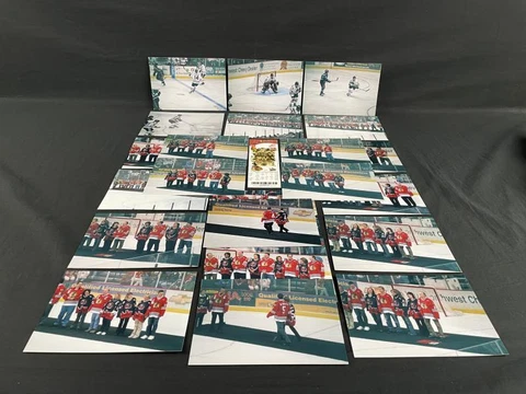 Portland Winterhawks Hockey Game Ticket 3/4/06 Marian Hossa with Bonus Pic Cover