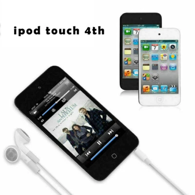 Apple iPod Touch 4th Generation Black/White ( 8GB/16GB/32GB) -Good Condition - Image 1 of 4