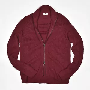 Cárdigan de punto ETRO para hombre cremallera completa LANA Aran suéter Italia raglán talla M L - Imagen 1 de 12