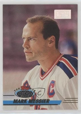 1993-94 Topps Stadium Club OPC 1st Day Issue Mark Messier #35 HOF - Image 1 of 2