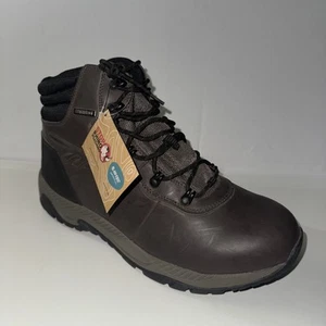Hi-Tec Dalhart Herren 14 Mittel Knöchel Leder Arbeitsstiefel Wasserdicht Stop Nashorn Wilder - Bild 1 von 9