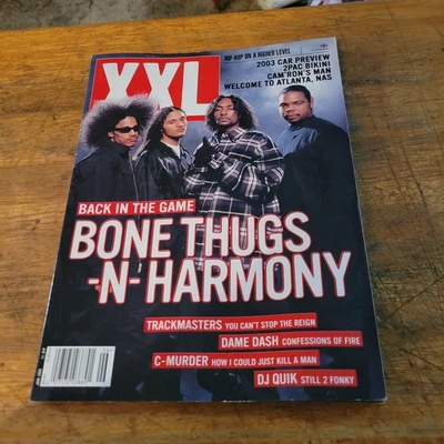 XXL Magazine BONE THUGS N HARMONY JUNE 2002 Vintage Hip Hop R&B - Image 1 of 4