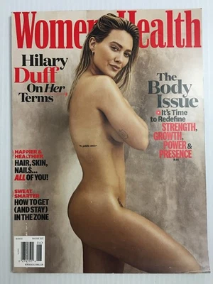 Hilary Duff Nude Women's Health Magazine May/June 2022 The Body Issue Actress Foto 1 de 4