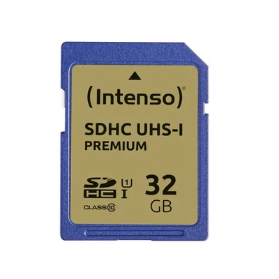 Intenso Premium R45 SDHC 32GB, UHS-I U1, Class 10 - Bild 1 von 3