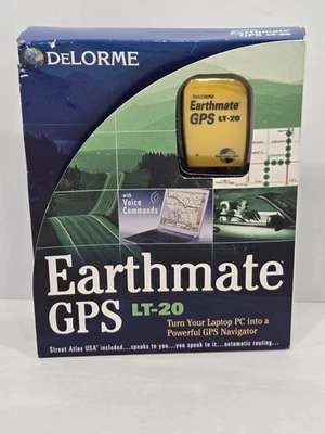 New DeLORME EARTHMATE GPS LT-20  GPS and PC Software - Image 1 of 4