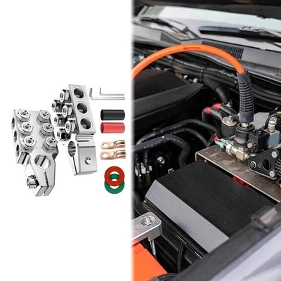 Grade A Zinc Alloy Battery Terminal Connectors Set for Long Lasting Use - Image 1 of 4
