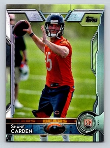 2015 Topps #468 Shane Carden Chicago Bears Rookie - Picture 1 of 2