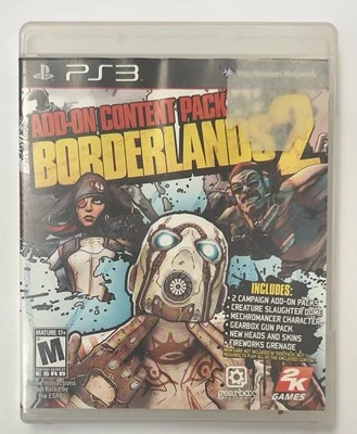 Borderlands 2: Add-on Content Pack Complete with Insert PlayStation PS3 M  - Image 1 of 4