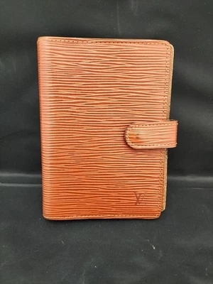 Louis Vuitton Authentic Notebook Cover Epi Orange Color Agenda PM Made in Spain - Image 1 of 4
