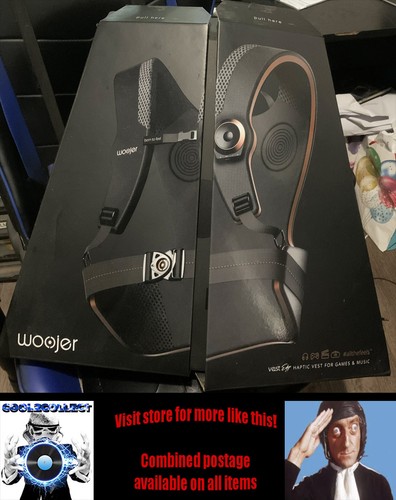 Woojer Vest + Strap Edge Haptic Feedback Vest. VR & gaming | eBay