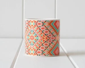 Retro Geometric - Ceramic - 7 x 7 cm - Picture 1 of 1