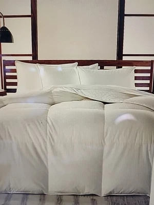 Hotel Collection European White Goose Down ,alternative, Primaloft Comfort K,Q,F - Image 1 of 4