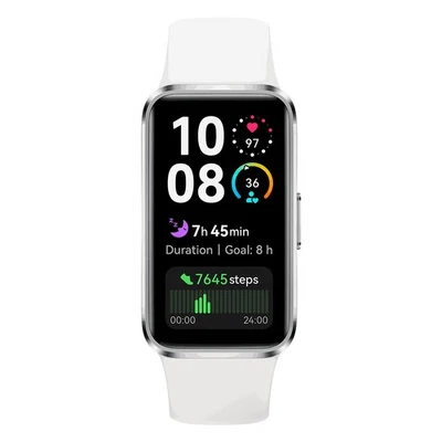 Huawei Band 10 Fitnesstracker weiß - AMOLED, Automatische Workout-Erkennung - Bild 1 von 4