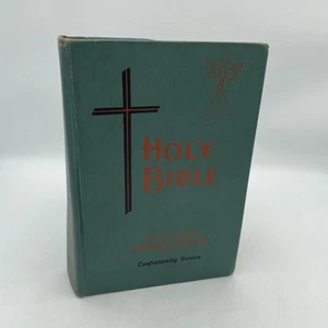 Holy Bible St. Joseph Textbook Edition Confraternity Version Hardcover 1963 - Picture 1 of 14