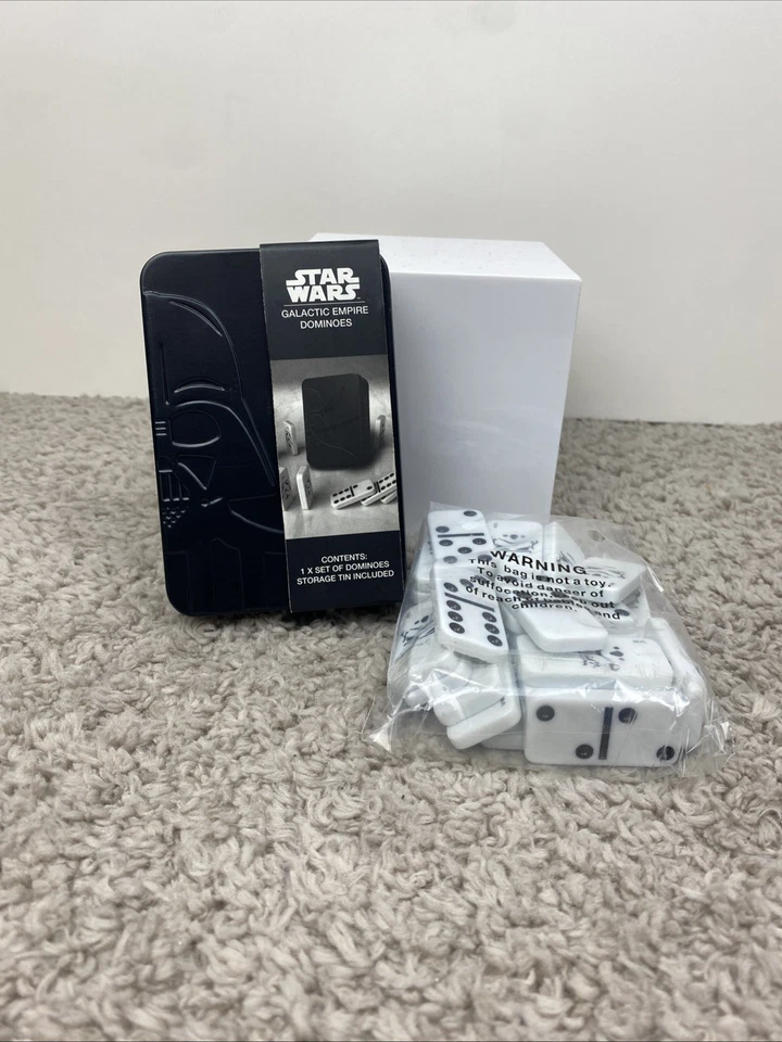 Dominoes Star Wars Paladone Storm Trooper Galactic Empire in Collector's Tin - Image 1 of 4