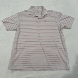 Rhoback Herren Golf Polo rosa weiß gestreift Größe XL - Bild 1 von 9