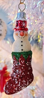 Patricia Breen Miniature Week! Snowstocking Red - Image 1 of 4