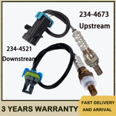 Sensor de oxígeno 2 piezas para Chevrolet Equinox 2015-2017 Pontiac G6 2009 2,4 L arriba+abajo Foto 1 de 4