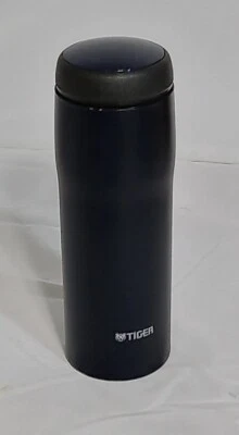 Taza Tigre Botella Modelo Turístico MJA-B048 Mate Azul Marino Hecha en Japón Envío Gratis Foto 1 de 4