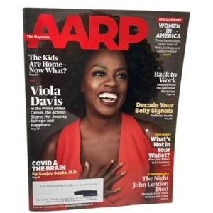 AARP Magazine December 2020 January 2021 Viola Davis Night John Lennon Died - Picture 1 of 6