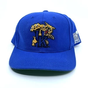 Vintage 90s Kentucky Wildcats x Sports Specialties Wool Blend Snapback Hat- Rare - Picture 1 of 10