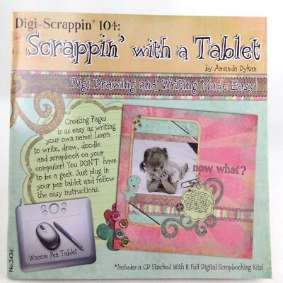 Digi-Scrappin' 104: Scrappin w/ a Tablet 'Digi Drawing and Writing Made Easy' CD - Image 1 of 4