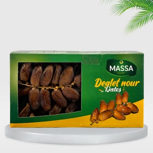 900 g Deglet Nour Datteln aus Tunesien MAASA - Palmenfrucht Dattel Vegetarisch - Bild 1 von 3