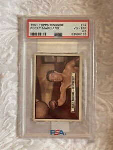 1951 Topps Ringside Boxing #32 Rocky Marciano PSA 4.5 VG-EX+ INVEST 📈