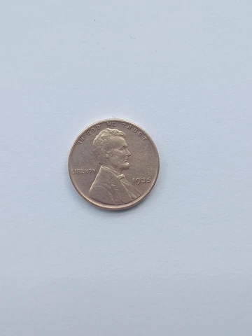 1935 wheat penny no mint mark real clean Cover