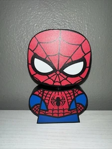 Marvel Spider Man Wood Bobble 6x4 Inches New - Picture 1 of 7