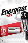 20 X Energizer Photo Battery Cr123 3v Lithium 1er Blister Pack Cr123a