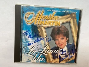 Monika Martin CD La Luna Blue mit Autogramm, Nichtraucherhaushalt - Bild 1 von 2