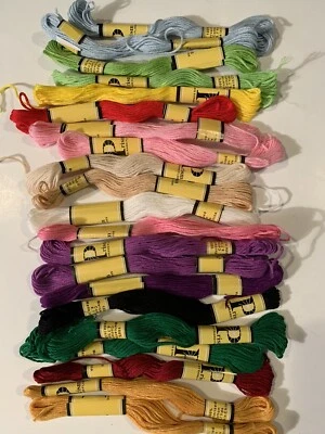 Prism 6-strand Floss 21 Skeins Of 8.7 Yds Each 100% Mercerized Cotton Varied Col - Image 1 of 3