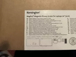 Kensington MagPro Magnetic Privacy Screen for Laptops 14" (16:9) A2417A - Picture 1 of 6