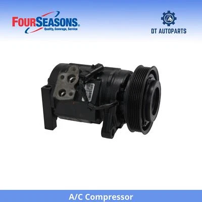 For 2001-2008 Chrysler Voyager A/C Compressor 4 Seasons 2002 2003 2004 2005 2006 - Image 1 of 4