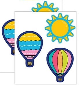 2 paquetes de papel Eureka recortes Crayola 36 por paquete decoraciones de aula - Imagen 1 de 6