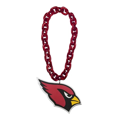 Arizona Cardinals NFL Touchdown Fan Chain 10 Inch 3D Foam Magnet Necklace Cover