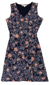 41Hawthorn Sleeveless Navy Blue & Orange Dress Women’s Size Medium - Picture 1 of 4