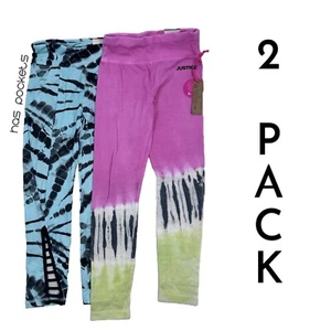 Girls' Casual Pull On Elastic Waist Full Length & Ankle Leggings Size S (7-8) - Picture 1 of 4