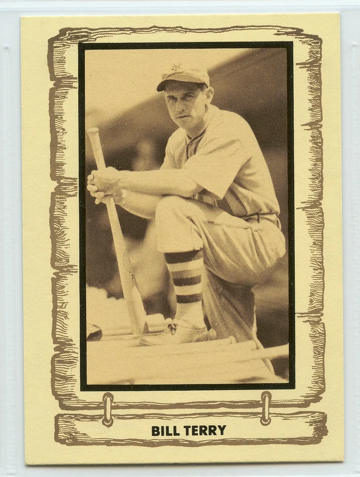 1980 Cramer Baseball Legends - #9 - Bill Terry - New York Giants - Image 1 of 1