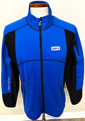 Chaqueta de Ciclismo LG Louis Garneau Para Hombre XL Reflectante Térmica Cremallera Completa Foto 1 de 3