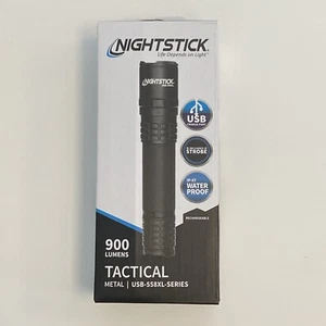 Nightstick Tactical USB Flashlight w/Holster   Blue Bayco USB-558XL BL - Picture 1 of 15