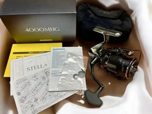[Near Mint] Shimano 22 Stella 4000MHG Spinning Reel w/Box Working well - Picture 1 of 6