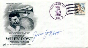 AUTOGRAPHED aviatrix Jeana Yeager FDC - Picture 1 of 1