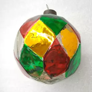 Riesiger antiker Vintage Merkur Glas UdSSR Weihnachtsschmuck Christbaumschmuck - Bild 1 von 7