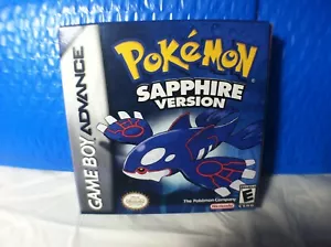 Gameboy Advance Pokemon Versión Zafiro - Imagen 1 de 4