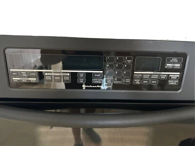 Horno doble eléctrico KitchenAid Superba modelo #KEBS207DBL Foto 1 de 3