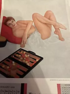 Play Boy Calendar 1958 Primer año  - Imagen 1 de 3