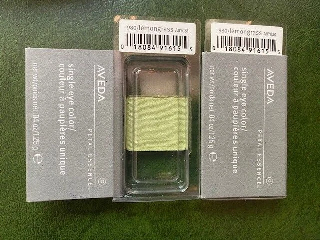 AVEDA Petal Essence Single Eye Color - 980 Lemongrass -  NEW IN BOX - LOT OF 2!  - Image 1 of 1