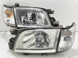 JDM Subaru Forester SF5 Facelift Crystal Head Lamp with corner lamp 2001-2002 - Picture 1 of 22